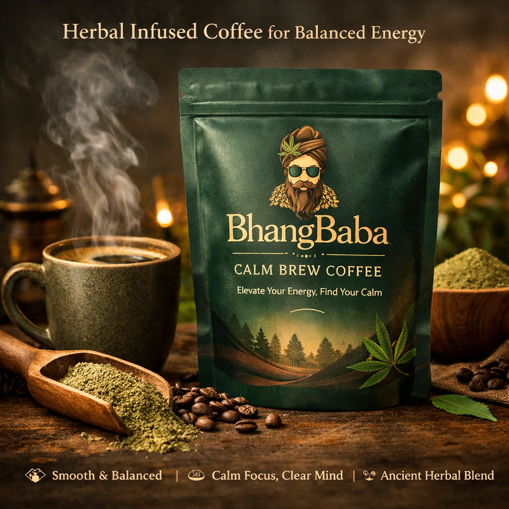 BhangBaba Calm Brew Coffee Bhang Baba