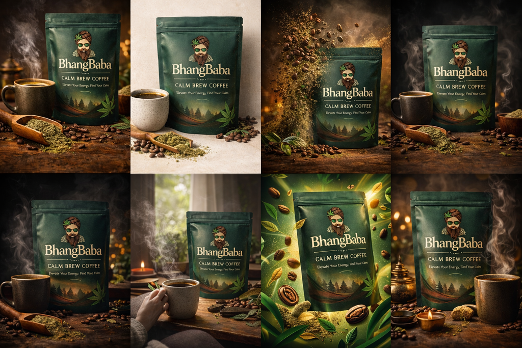 BhangBaba Calm Brew Coffee Bhang Baba