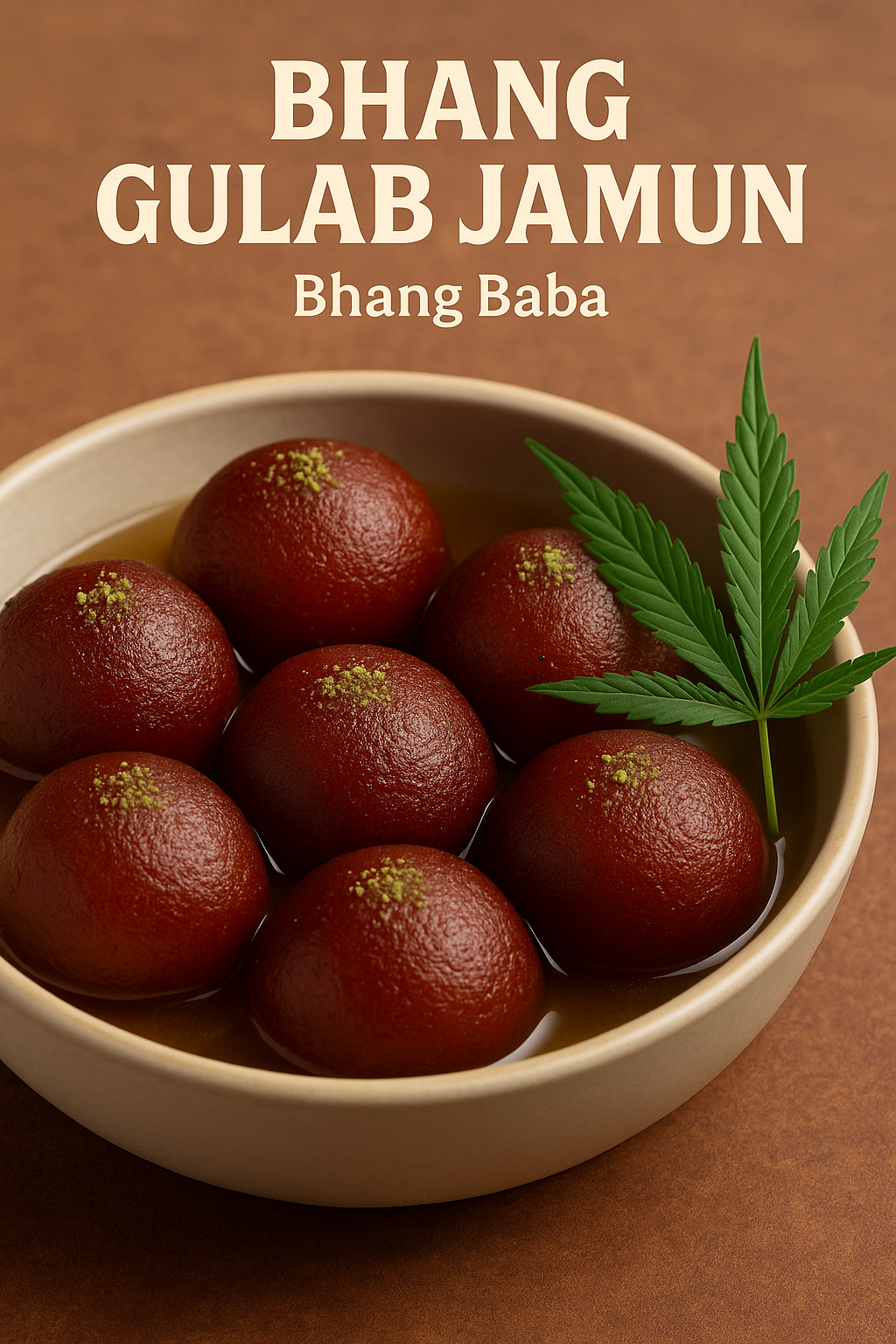 Bhang Gulab Jamun Bhang Baba