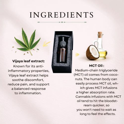 BhangBaba Calm and Lift Vijaya Oil Bhang Baba